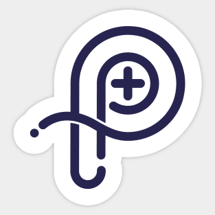 Alphabet P Sticker